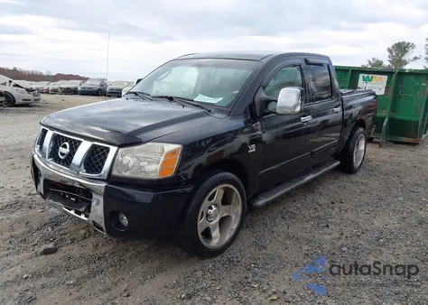 2004 Nissan Titan Le from USA, damaged, VIN 1N6AA07A94N550741